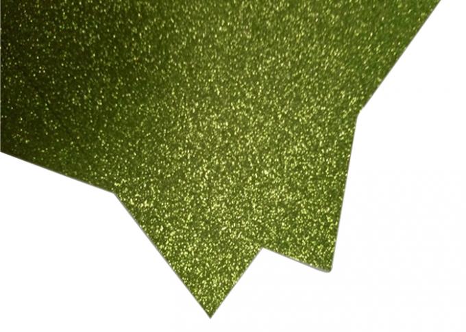 300g groen schitter Document, Tweezijdige schittert Scrapbooking Cardstock