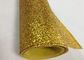 80gsm Champagne-het Goud schittert Stof, schittert het Glanzende Dikke Goud Stof leverancier