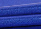 Blauw Pvc schittert Stof met Doekbodem, schittert de Speciale Textielleerfonkeling Stof leverancier